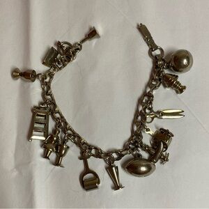 Vintage Kent Charm Bracelet